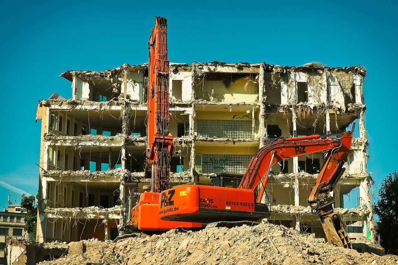 Construction Sites porta potty rental